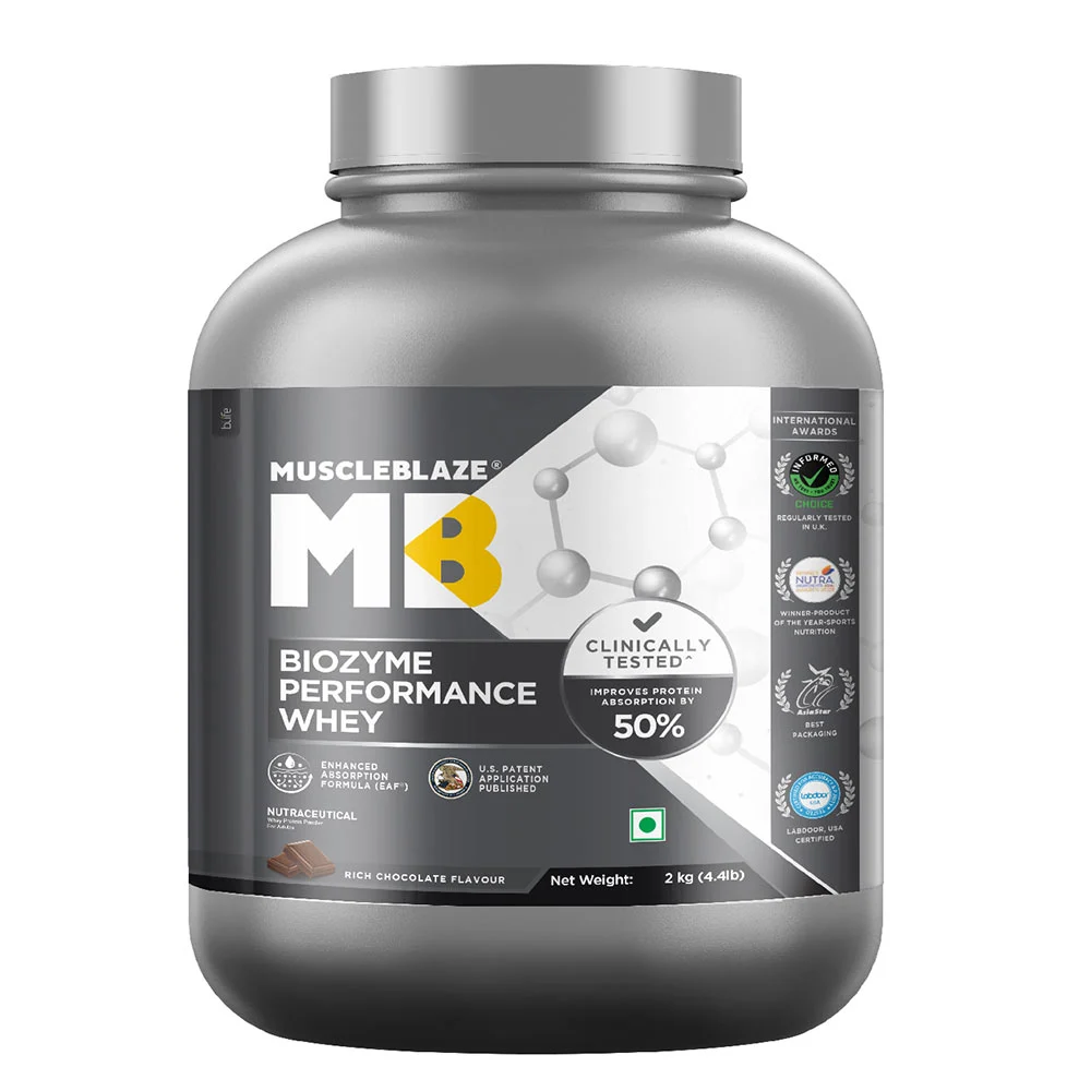 MuscleBlaze Biozyme Whey Performance 2kg 